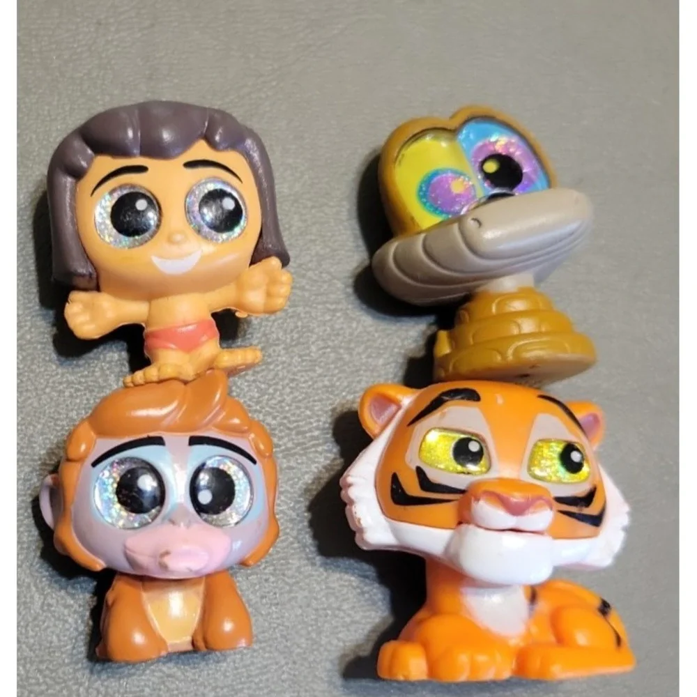 Disney Doorables The Jungle Book Figures Tiger Monkey Snake etc.. 4pc